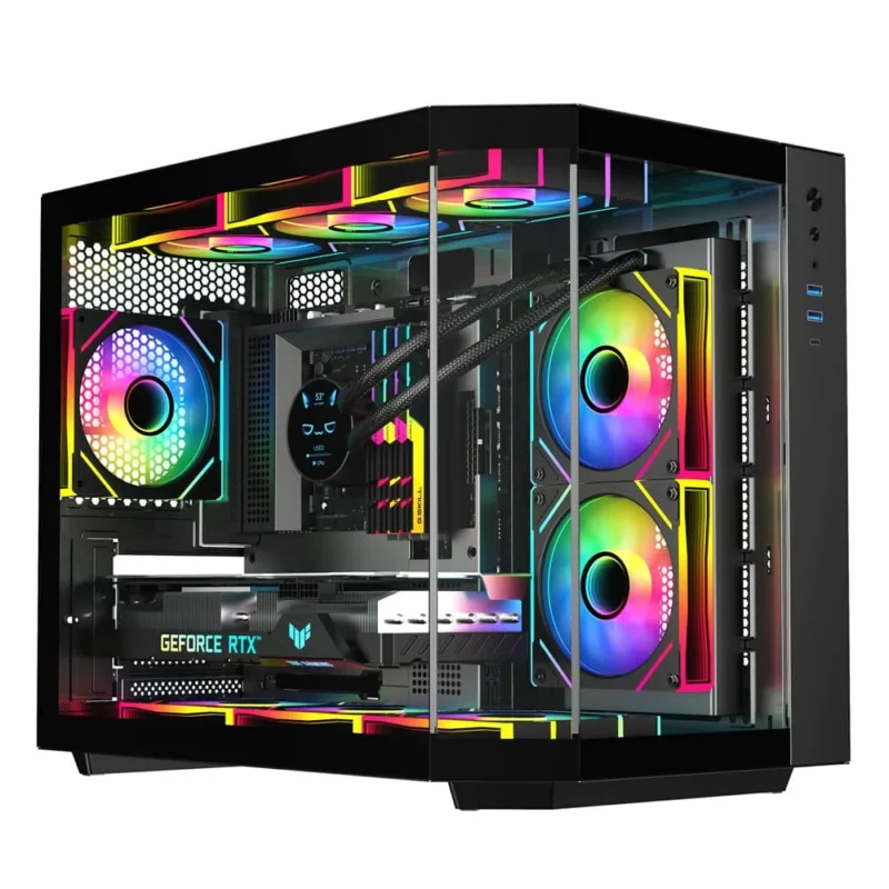 SAMA Neview 2771 Micro-ATX Tower Gaming Chassis – Black