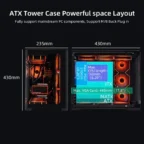 sama-neview-2851a-atx-btf-mid-tower-gaming-chassis-black-5 - MegaComputer.pk