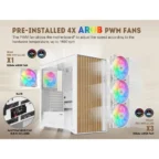 sama-v-nature-atx-mid-tower-gaming-chassis-white-2 - MegaComputer.pk