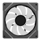 SAMA YF1203I Halo ARGB Fan - Black - Image 7