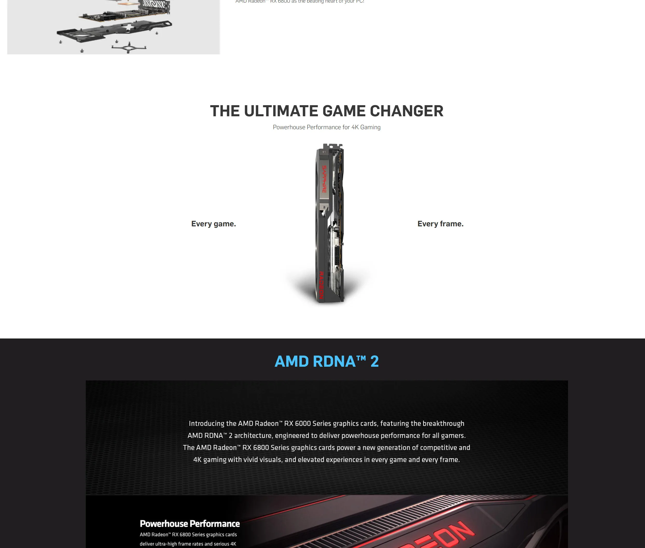 Sapphire Pulse AMD Radeon RX 6800 16GB GDDR6 Graphic Card - Refurbished - spec 2 - MegaComputer.pk