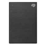 Seagate 4TB One Touch USB 3.2 External Hard Drive with Password Protection - Black