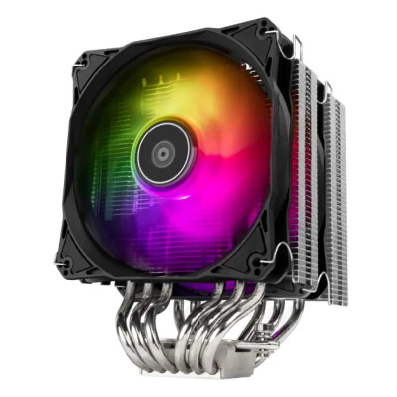 SilverStone SST-HYD120-ARGB-V2 Hydrogon D120 ARGB Dual Tower CPU Cooler With 6 Heat-pipes and Dual 120mm ARGB Fans