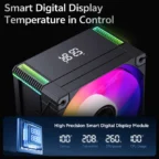snowman-mt4-v4d-argb-cpu-cooler-120mm-argb-fan-4-heat-pipes-2 - MegaComputer.pk
