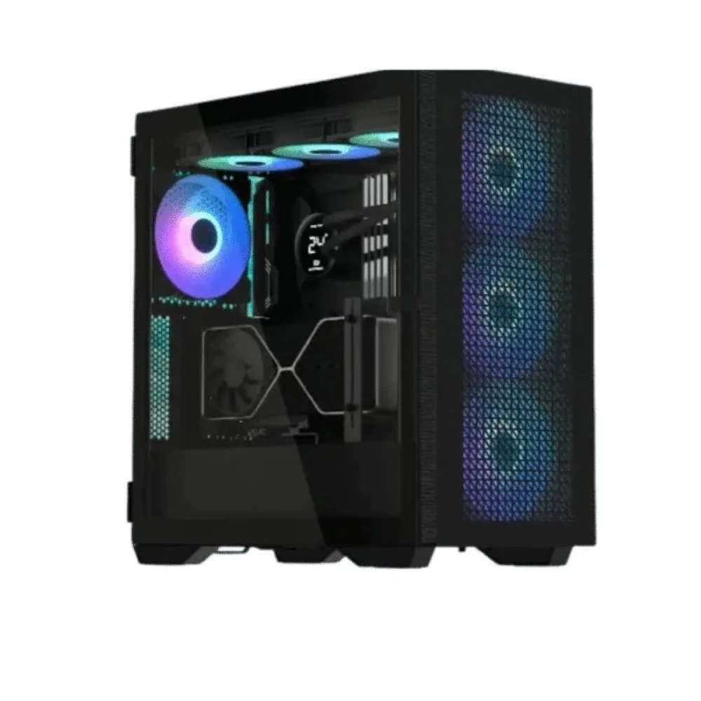 sonic-h7-atx-argb-gaming-case-4x-argb-fans-black - MegaComputer.pk Sonic H7 ATX ARGB Gaming Case (4x ARGB Fans) – Black