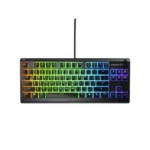 SteelSeries Apex 3 TKL Wired Membrane Gaming Keyboard- Black
