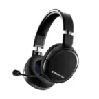 SteelSeries Arctis 1 Wireless Gaming Headset for Playstation – USB-C Wireless – Detachable ClearCast Microphone – for PS5, PS4, PC, Nintendo Switch, Android – Black