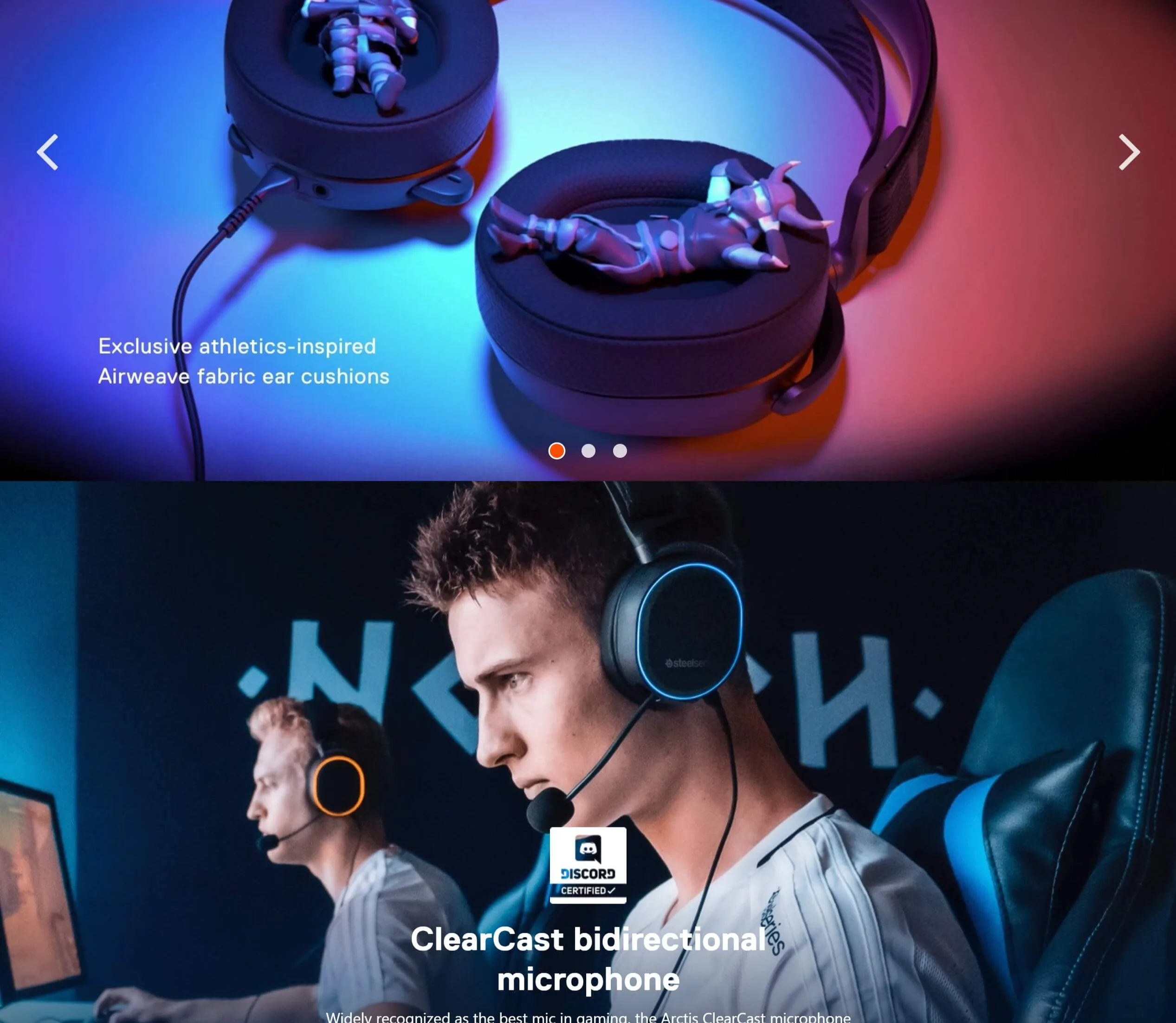 SteelSeries Arctis Pro RGB High Fidelity Gaming Headset - spec 3 - MegaComputer.pk