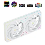 Thermalright TL-UB24W Computer Case Fan 2 IN 1 ARGB 240mm Case Fan – White