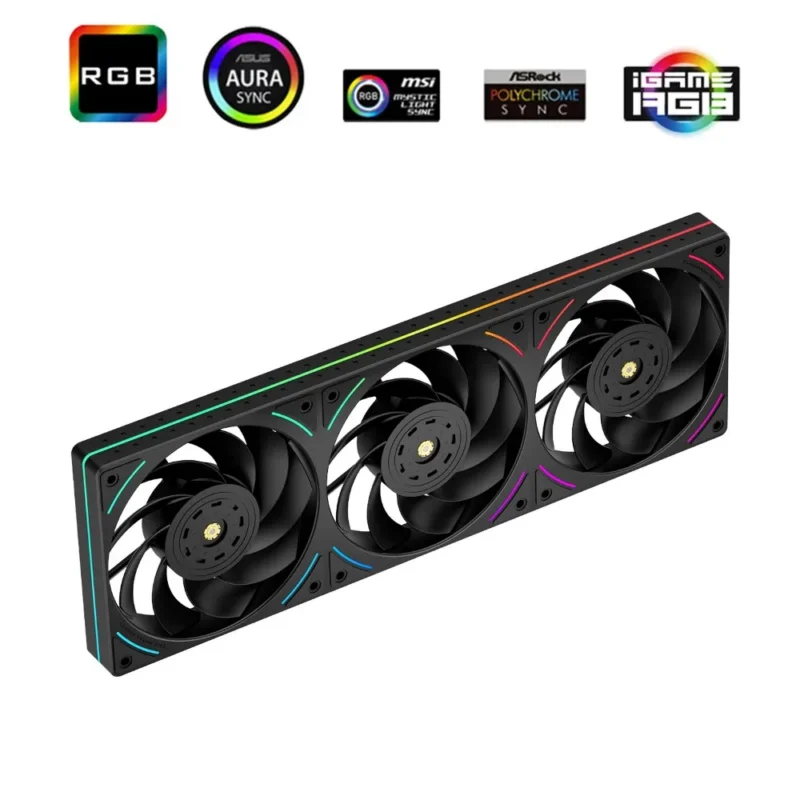 Thermalright TL-UB36R Computer Case Fan 2 IN 1 ARGB 240mm Case Fan – Black