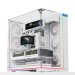 Thermalright TR-A70 Vision ATX Desktop Gaming Case Including 9.16 LCD White