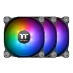Thermaltake Pure 12 ARGB Sync Radiator Fan TT Premium Edition (3-Fan Pack) – Black