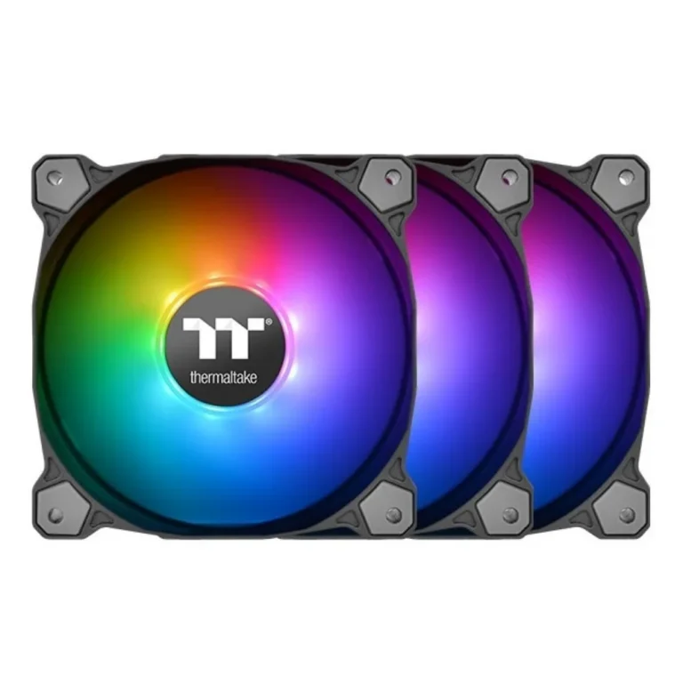 Thermaltake Pure 12 ARGB Sync Radiator Fan TT Premium Edition (3-Fan Pack) – Black