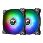 thermaltake-pure-duo-12-argb-sync-radiator-fan-2-fan-pack - MegaComputer.pk Thermaltake Pure Duo 12 ARGB Sync Radiator Fan 2-Fan Pack