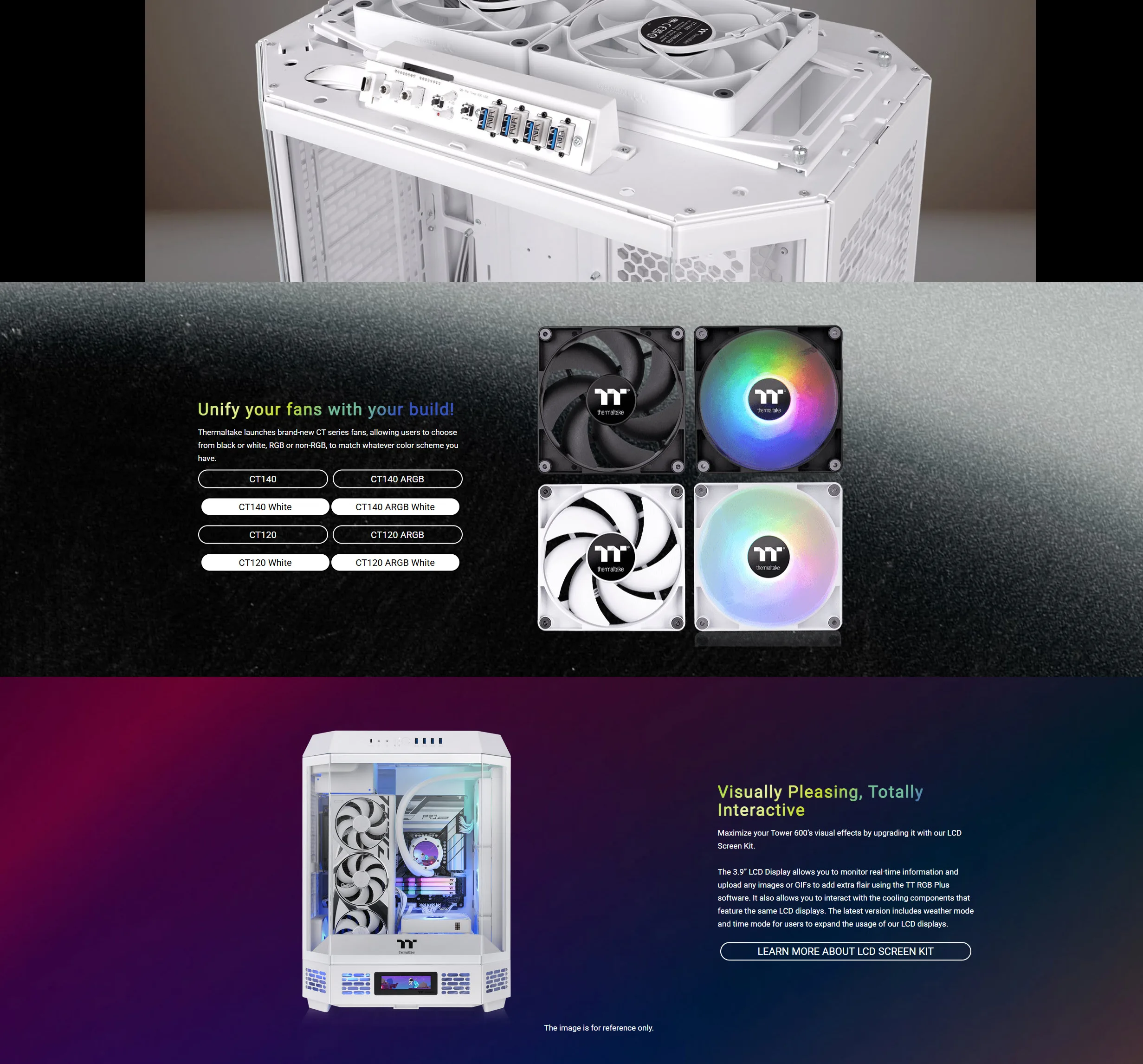 Thermaltake The Tower 600 Mid Tower Gaming Case - Snow - spec 4 - MegaComputer.pk