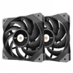 Thermaltake ToughFan 12 High Static Pressure 120mm Radiator Case Fan – 2 Fan Pack