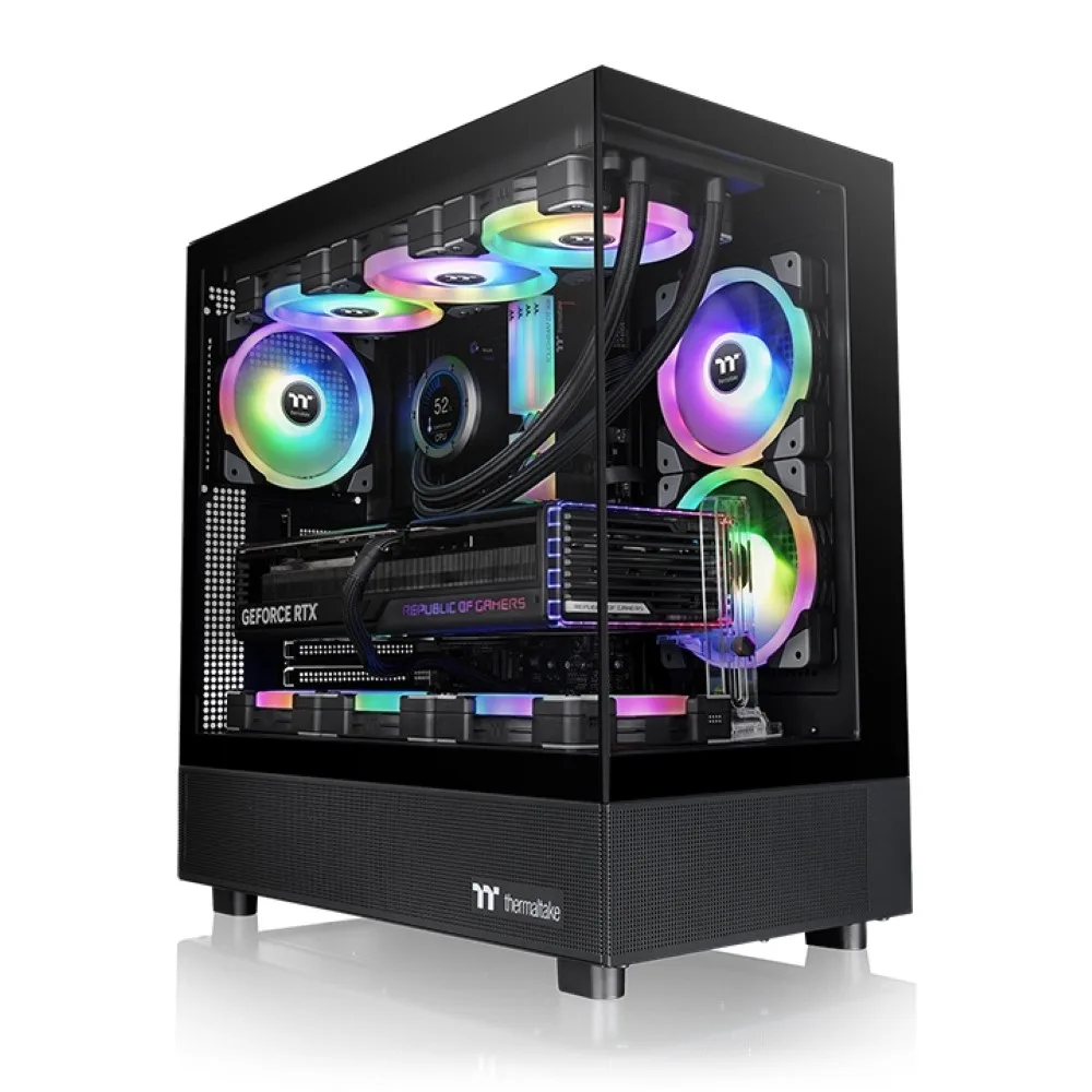 thermaltake-view-270-tg-argb-mid-tower-gaming-case-black - MegaComputer.pk Thermaltake View 270 TG ARGB Mid Tower Gaming Case – Black