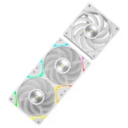 Thunder Ember TCS-45W 3 Pack White – (ARGB 120mm LED PWM Daisy-Chain) - Image 2