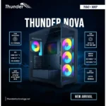Thunder NOVA PC Case with 4xArgb infinity Fans front and side glass