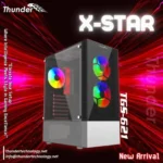 Thunder X-Star ATX Gaming PC Case with 3x 120mm RGB Fans