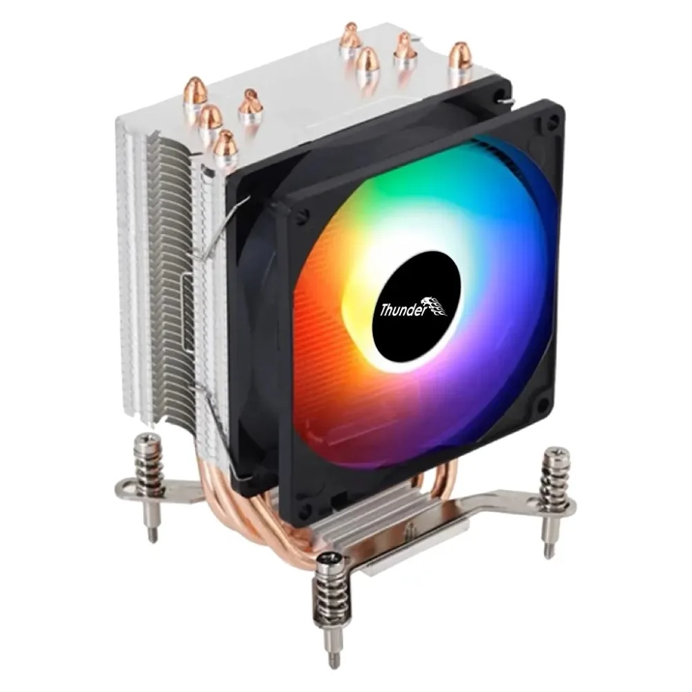 thunder-zyler-tac-1017-argb-cpu-air-cooler-4-copper-heatpipe - MegaComputer.pk Thunder Zyler TAC‑1017 ARGB CPU Air Cooler 4 Copper Heatpipes 120mm Fan Intel & AMD Compatible