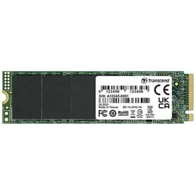 Transcend MTE115S 500GB NVMe Internal SSD Gen3 x4 PCIe M.2 2280 Up to 3,200MB/s