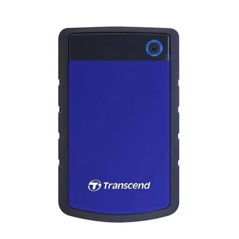 Transcend StoreJet 25H3B 4TB USB 3.0 Portable Hard Drive – Navy Blue
