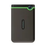 Transcend StoreJet 25M3S 2TB USB 3.1 Gen 1 External Hard Drive- Iron Gray