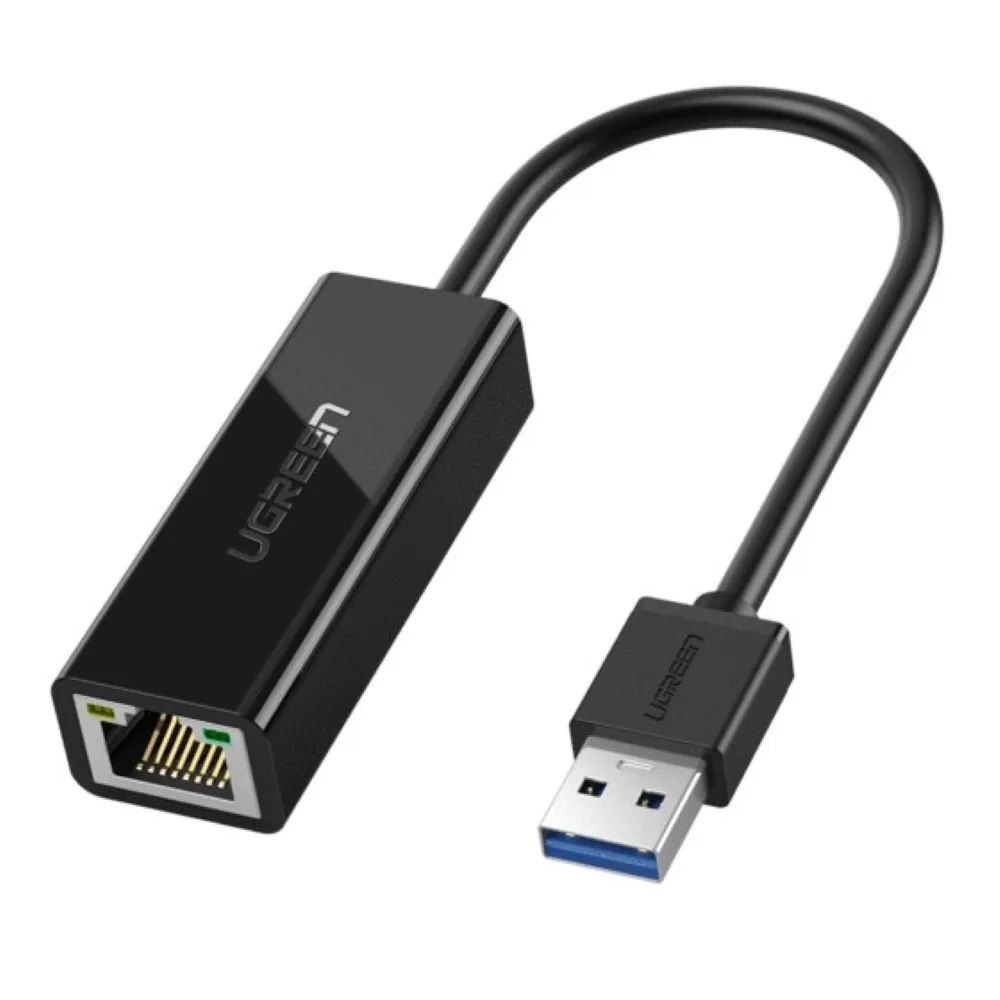 ugreen-20256-usb-3-0-to-rj45-gigabit-ethernet-adapter-black - MegaComputer.pk UGREEN 20256 USB 3.0 to RJ45 Gigabit Ethernet Adapter Black