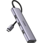 UGREEN 20841 4-in-1 USB-C Hub (Grey) - Image 4