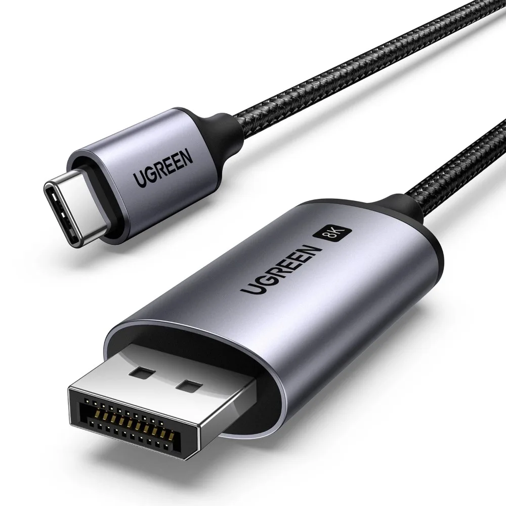 ugreen-25839-8k-type-c-to-display-port-cable-3-meter - MegaComputer.pk UGREEN 25839 8K Type-C to Display Port Cable 3 Meter