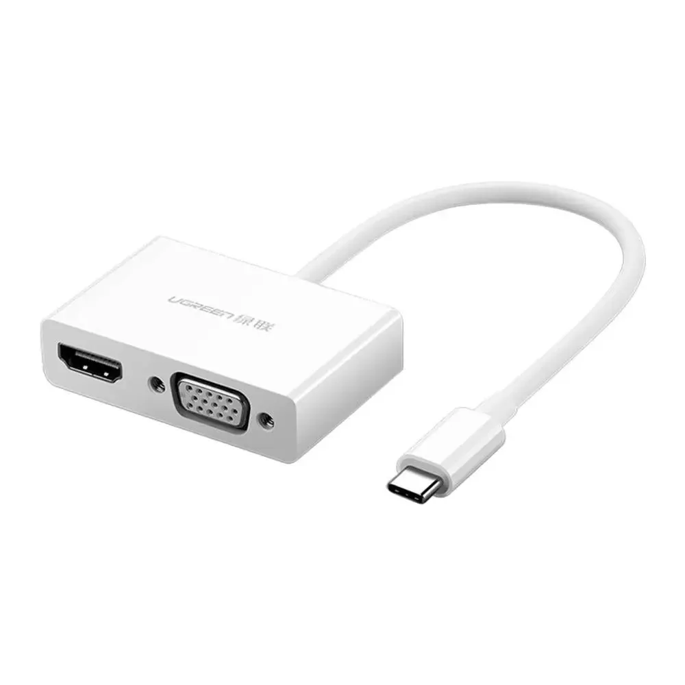 ugreen-30843-usb-c-to-hdmi-vga-converter - MegaComputer.pk UGREEN 30843 USB-C TO HDMI & VGA Converter
