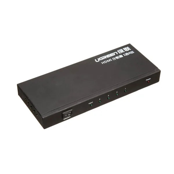 UGREEN 40202 EU 1×4 HDMI Amplifier Splitter (Black) Cascade/EDID