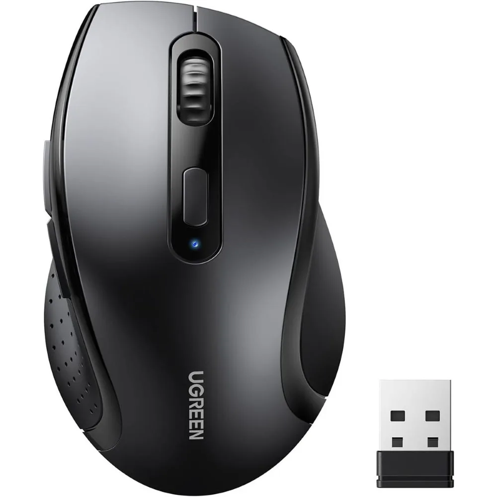 ugreen-45012-2-4g-wireless-mouse-for-laptop-1600-dpi-optical UGREEN 45012 2.4G Wireless Mouse for Laptop, 1600 DPI Optical Tracking