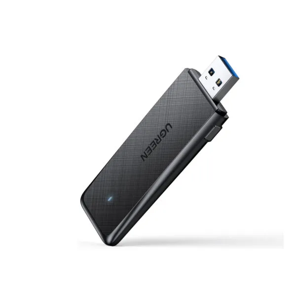 UGREEN 50340 AC1300 USB WiFi Adapter 5G 2.4G Dual Band USB 3.0 WiFi Dongle for Desktop PC