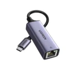 UGREEN 50737 USB C to Ethernet Adapter, Gigabit RJ45 to USB 3.0 Type-C (Thunderbolt 3) Ethernet LAN Network Adapter