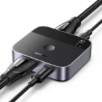 UGREEN 55452 USB-C+HDMI Switch 2-in-1 Out 4K@60Hz Aluminum Switcher for Laptops MacBook