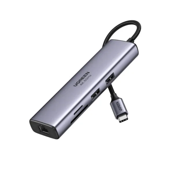 UGREEN 60515 Revodok 7-in-1 HDMI 4K@60Hz USB C Hub