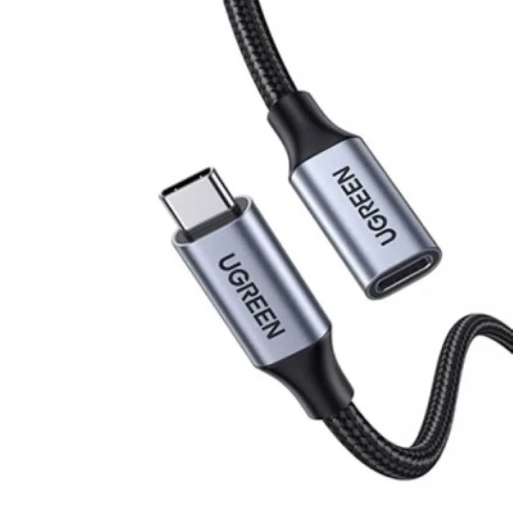 ugreen-80810-usb-type-c-male-to-female-0-5m-extension-cable - MegaComputer.pk UGREEN 80810 USB Type C Male to Female 0.5m Extension Cable