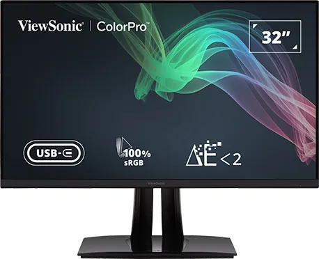 ViewSonic VP3256-4K 32" 4K UHD IPS Ergonomic Monitor