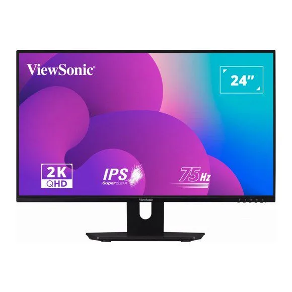 ViewSonic VX2480-2K-SHD 24″ 2K QHD SuperClear® IPS 75Hz Monitor