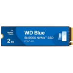 WD Blue SN5000 NVMe SSD 500GB Gen4 Sequential Read Performance 5,150MB/s WDS500G4B0E