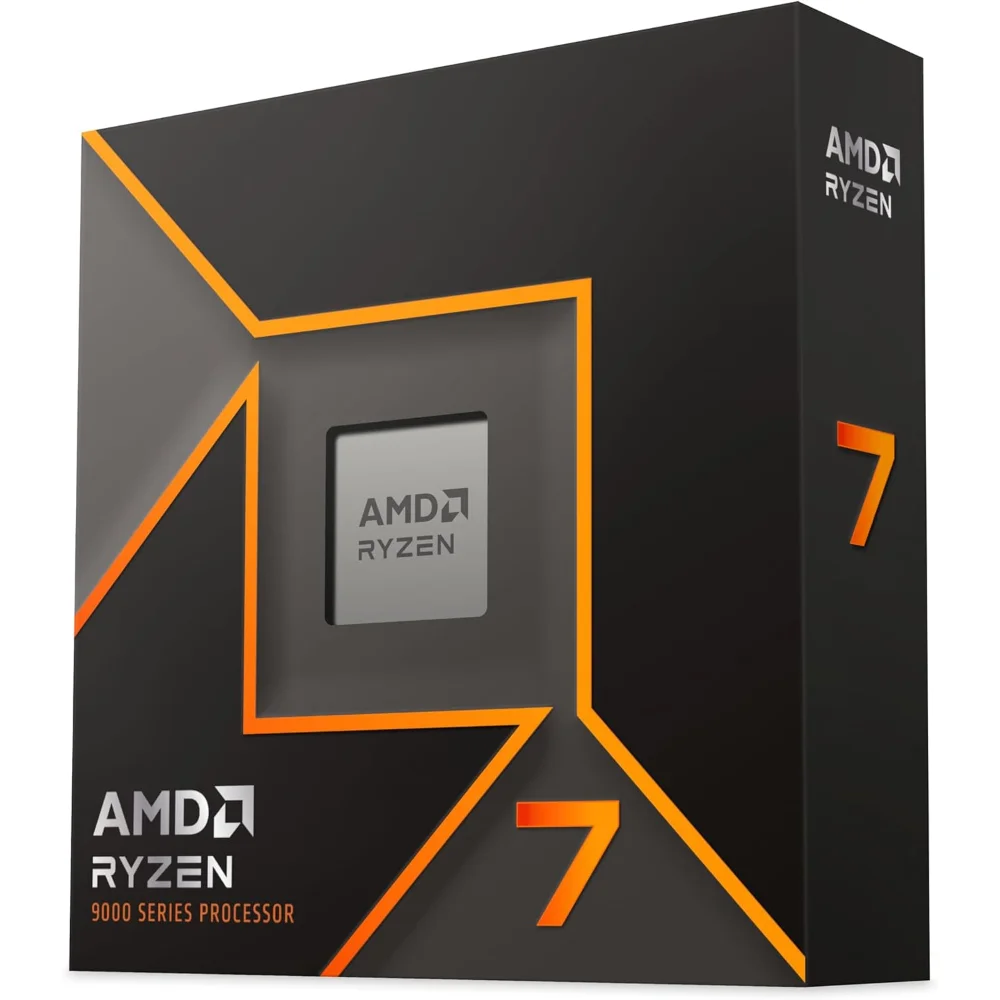 1-100.webp AMD Ryzen 7 9700X 8-Core, 16-Thread Unlocked Gaming Desktop Processor - Image 1