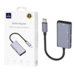 WIWU LT02 Pro Type-C To Type-C Audio Adapter