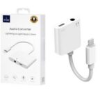 WIWU LT01 Pro 2 in 1 Lightning Adapte