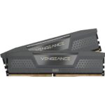 Corsair VENGEANCE® 16GB (2x8GB) DDR5 DRAM 5200MT/s CL40  Memory Kit Black