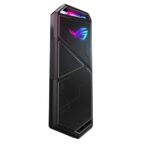 Asus ROG Strix Arion Lite ESD-S1CL M.2 NVMe SSD Enclosure—USB3.2 GEN2 Type-C (10 Gbps), USB-C to C Cable, Screwdriver-Free, Thermal Pads Included