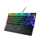 SteelSeries Apex Pro TKL Mechanical Gaming Keyboard OLED Smart Display