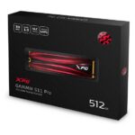 XPG GAMMIX S11 Pro 512GB PCIe Gen3x4 M.2 2280 Solid State Drive SSD