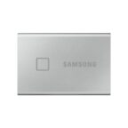 Samsung T7 Touch Portable SSD 1TB - Up to 1050 MB/s - USB 3.2 External Solid State Drive, Silver